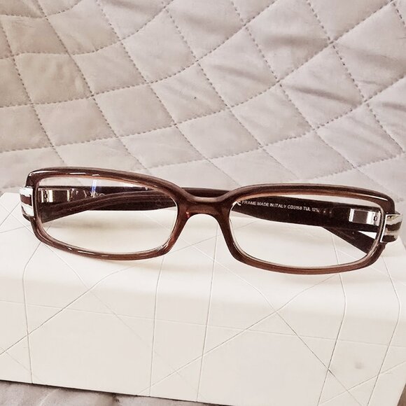 DIOR Reading Glasses with DIOR hardshell rectangular case - Picture 1 of 8